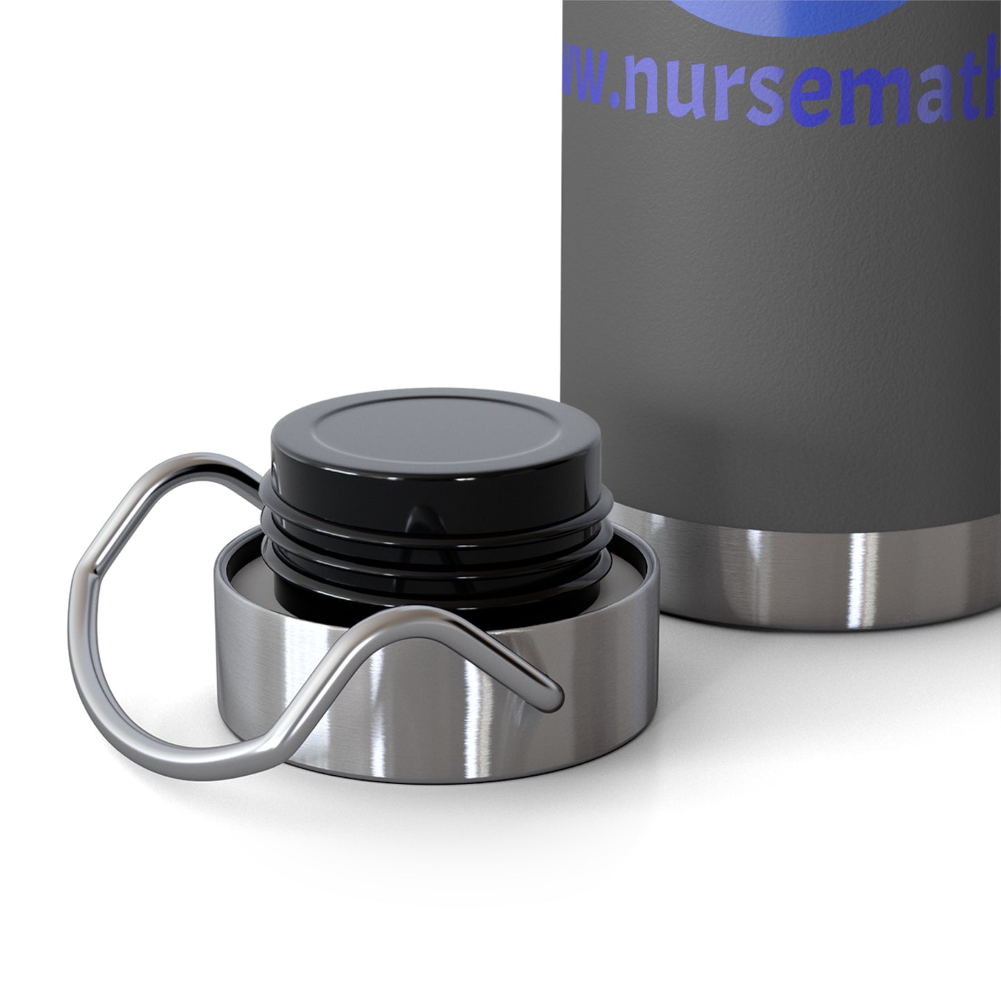 Nurse Math Copper Vacuum Insulated Bottle, 22oz