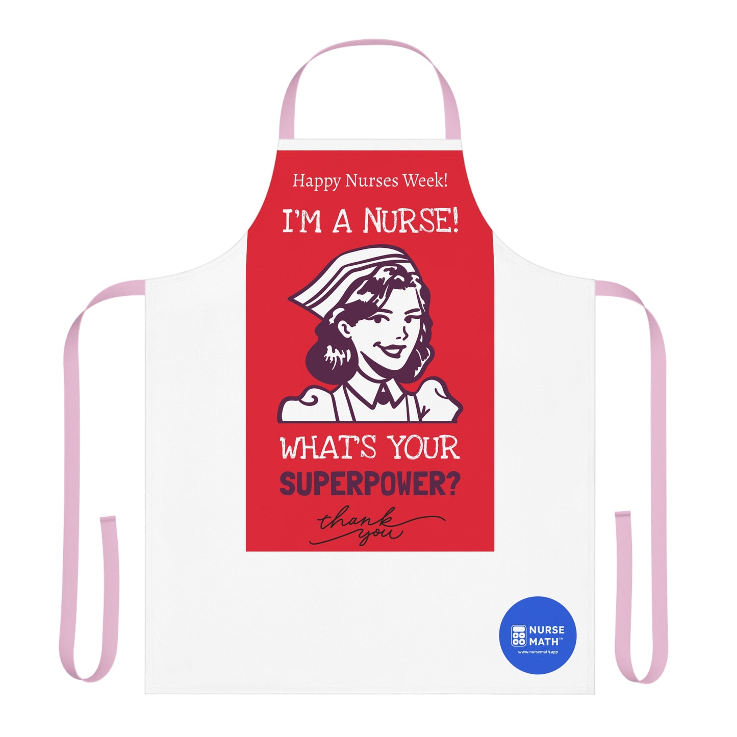 Nurse Math Nurse Week Apron