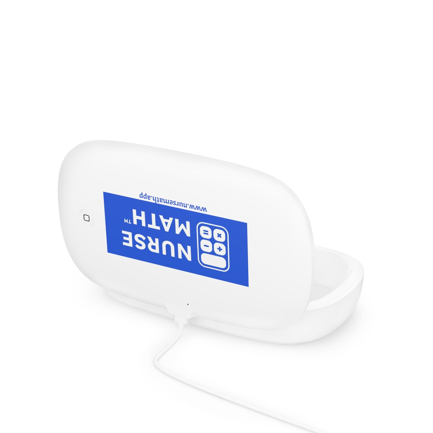Nurse Math UV Phone Sanitizer and Wireless Charging Pad