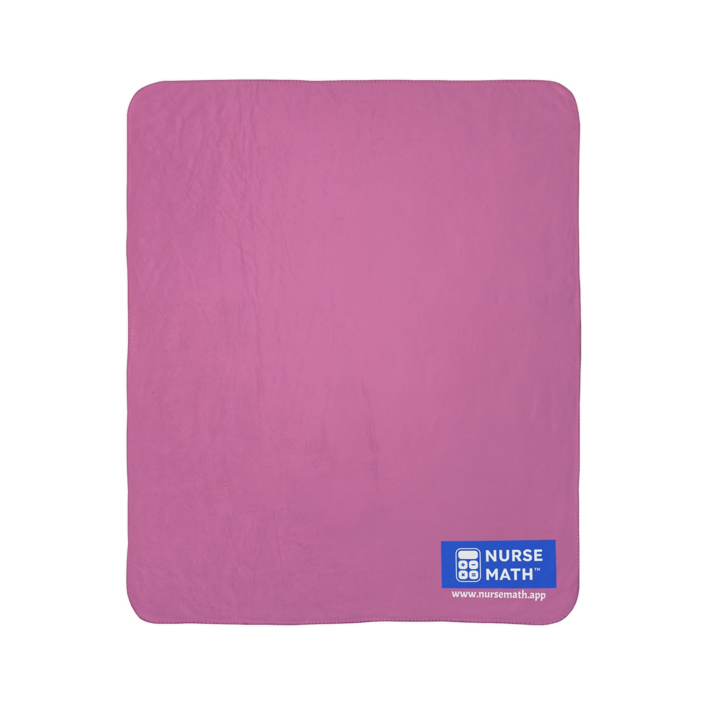 Nurse Math Fleece Sherpa Blanket