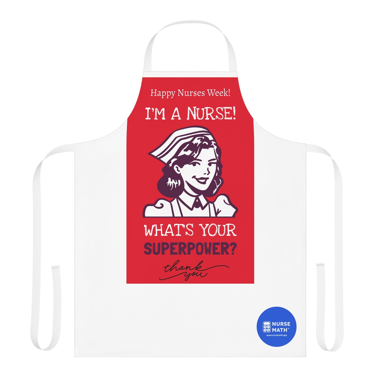 Nurse Math Nurse Week Apron