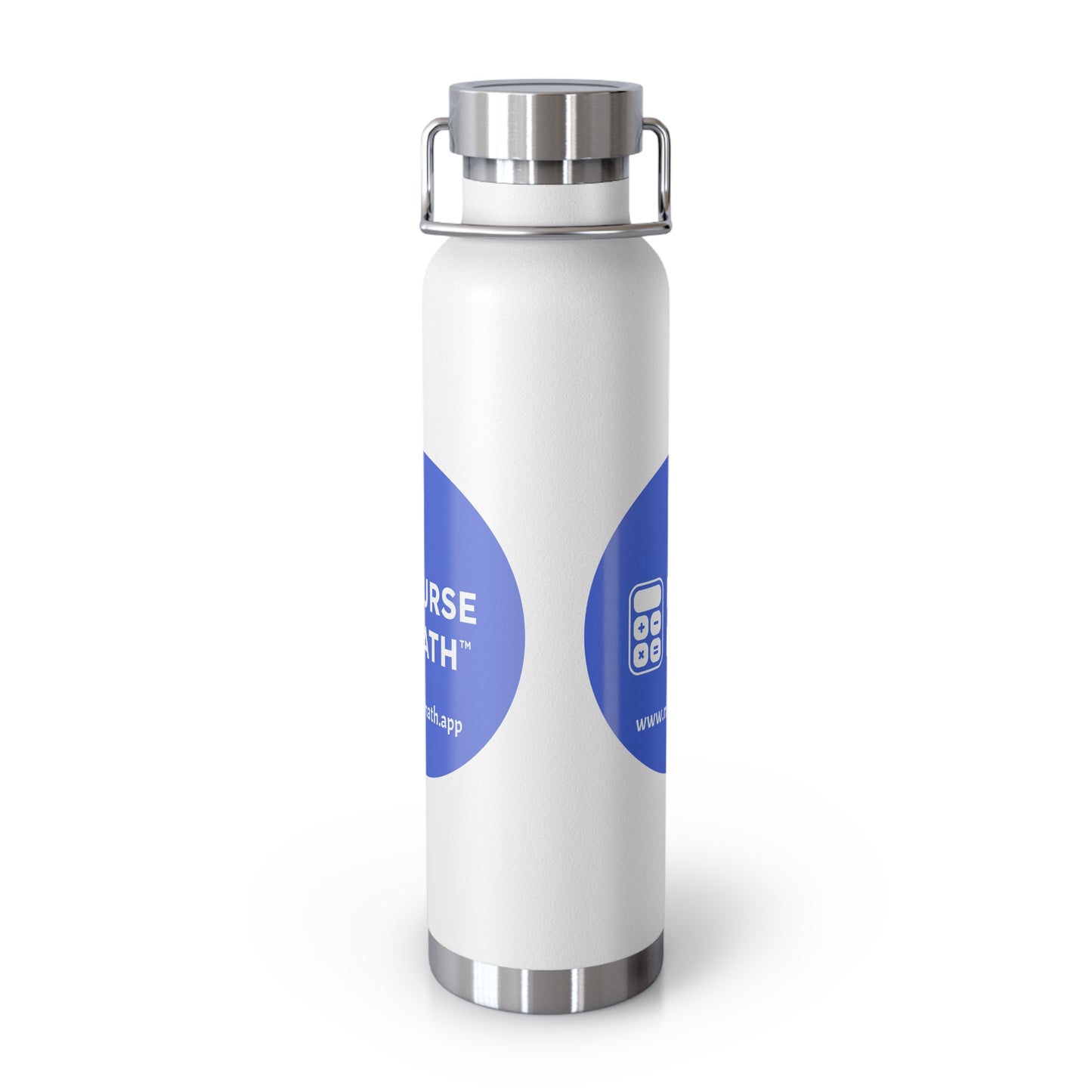 Nurse Math Copper Vacuum Insulated Bottle, 22oz