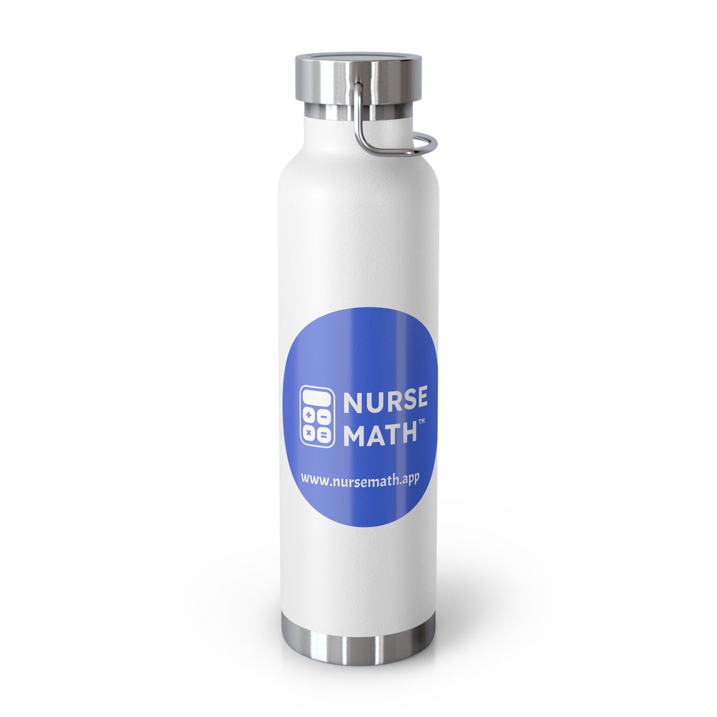 Nurse Math Copper Vacuum Insulated Bottle, 22oz