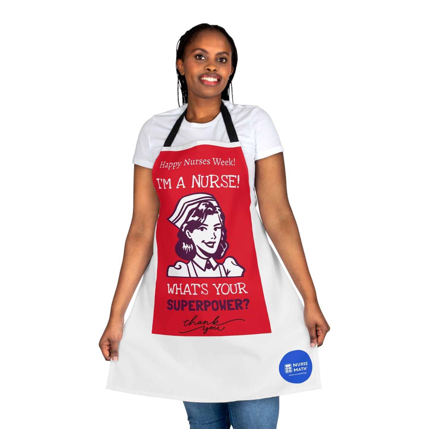 Nurse Math Nurse Week Apron