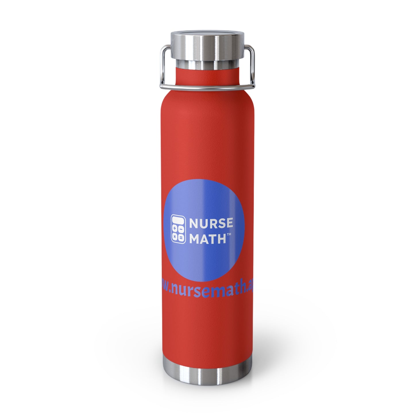 Nurse Math Copper Vacuum Insulated Bottle, 22oz