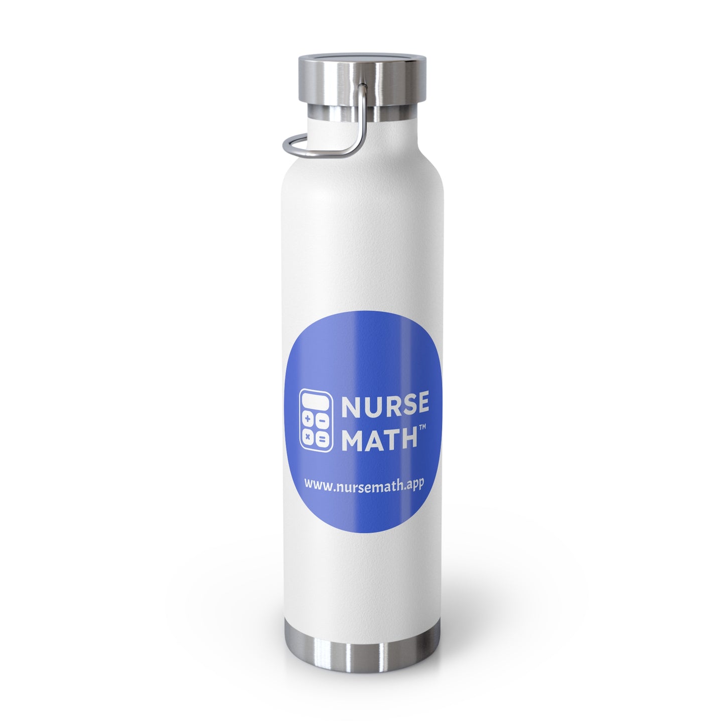 Nurse Math Copper Vacuum Insulated Bottle, 22oz