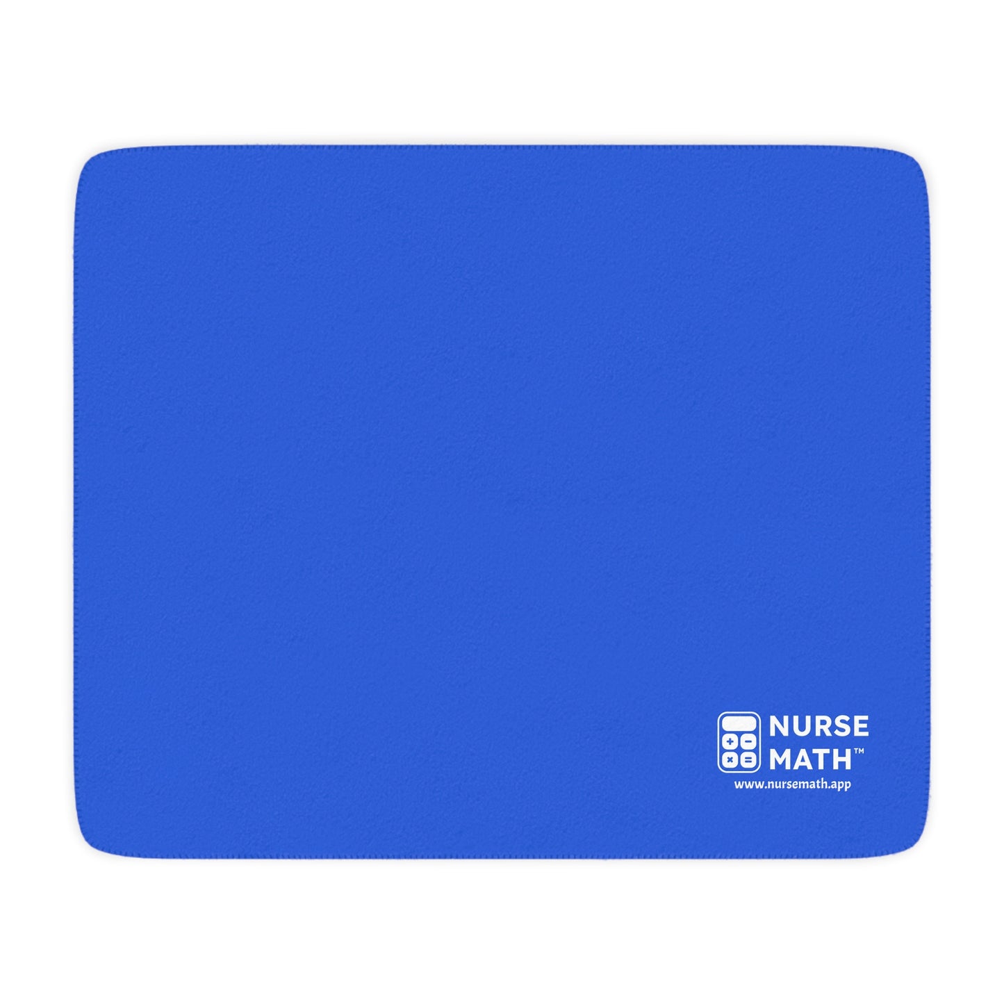 Nurse Math Sherpa Blanket