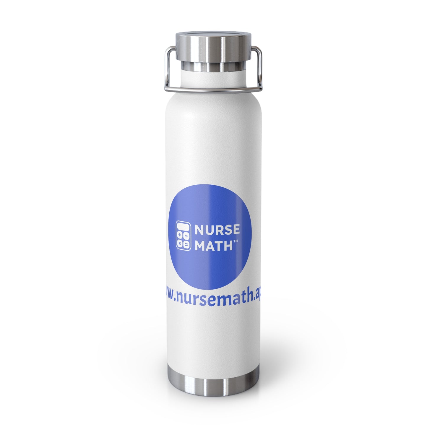 Nurse Math Copper Vacuum Insulated Bottle, 22oz