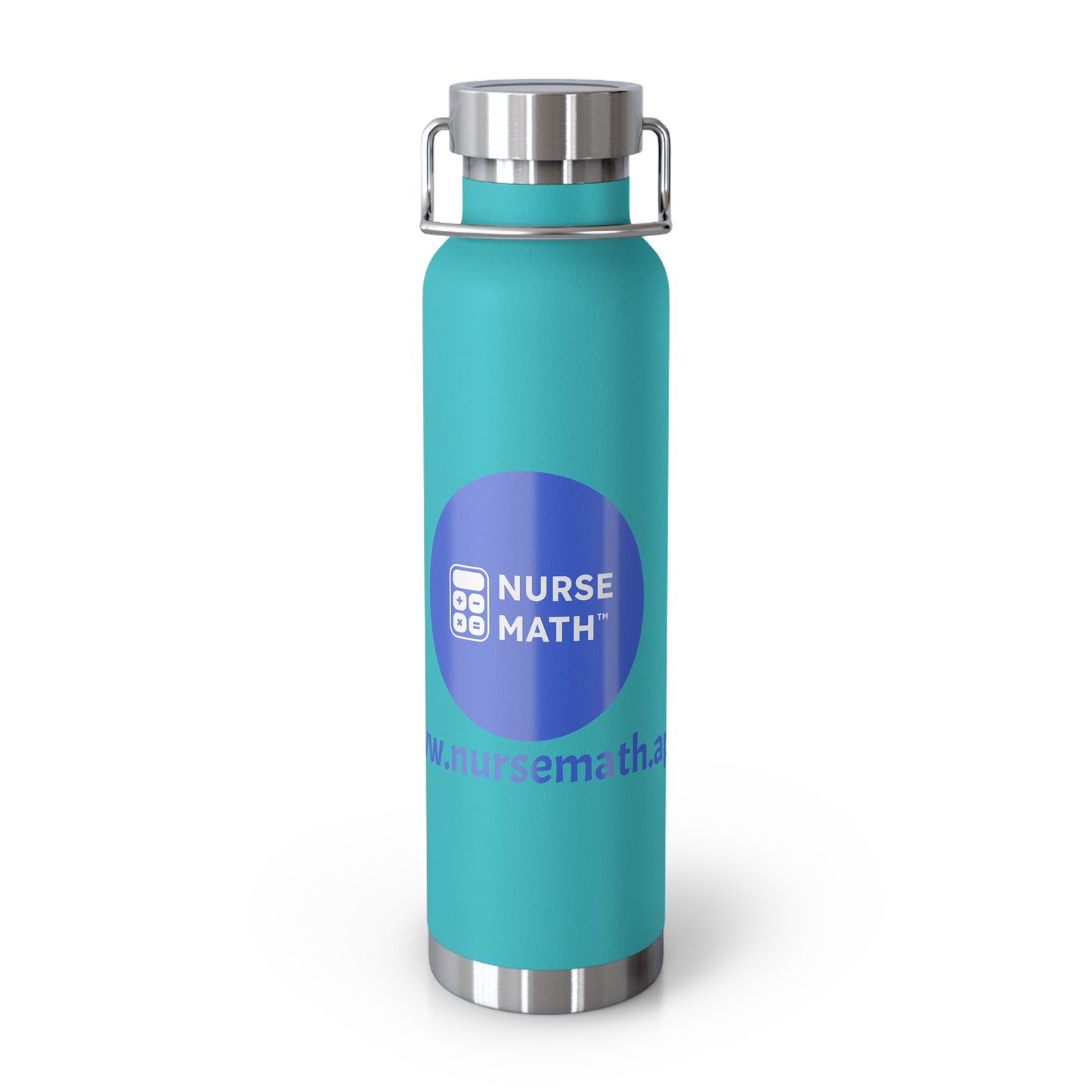 Nurse Math Copper Vacuum Insulated Bottle, 22oz