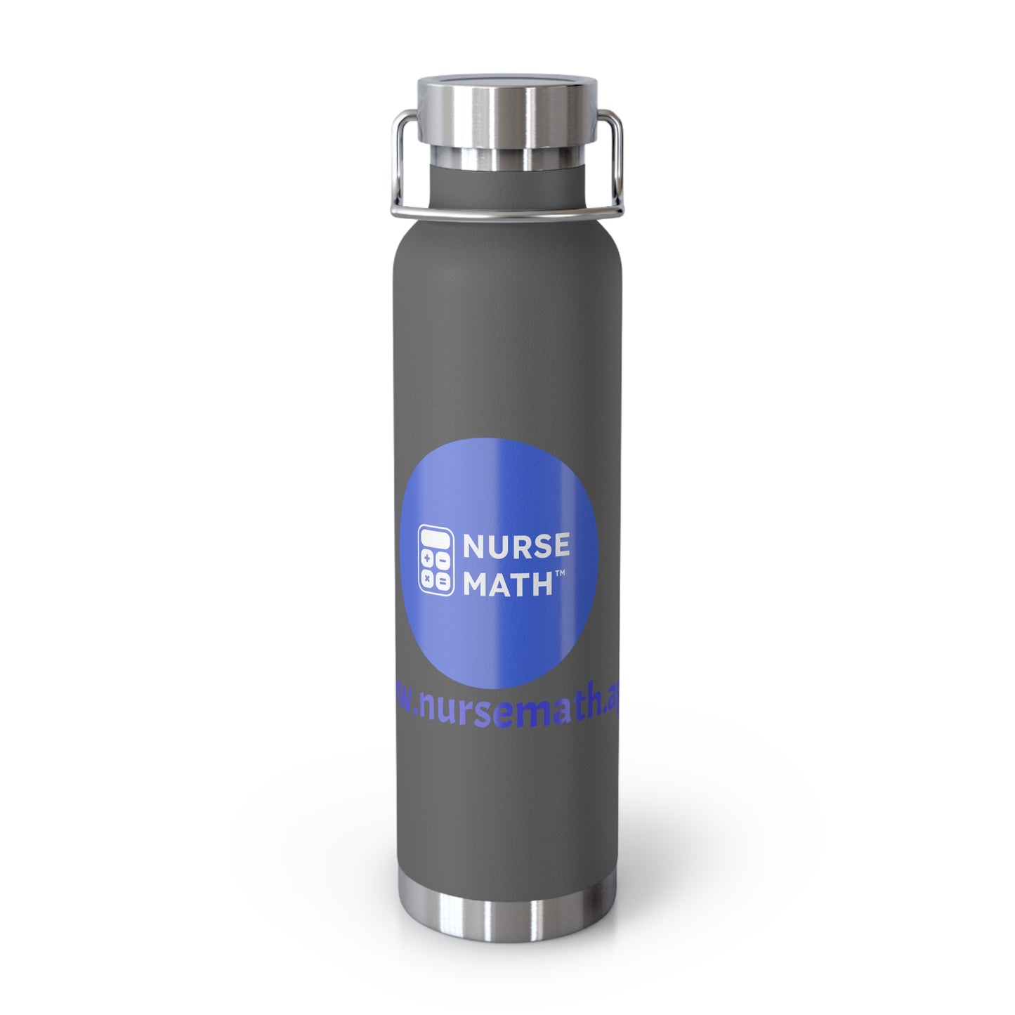 Nurse Math Copper Vacuum Insulated Bottle, 22oz