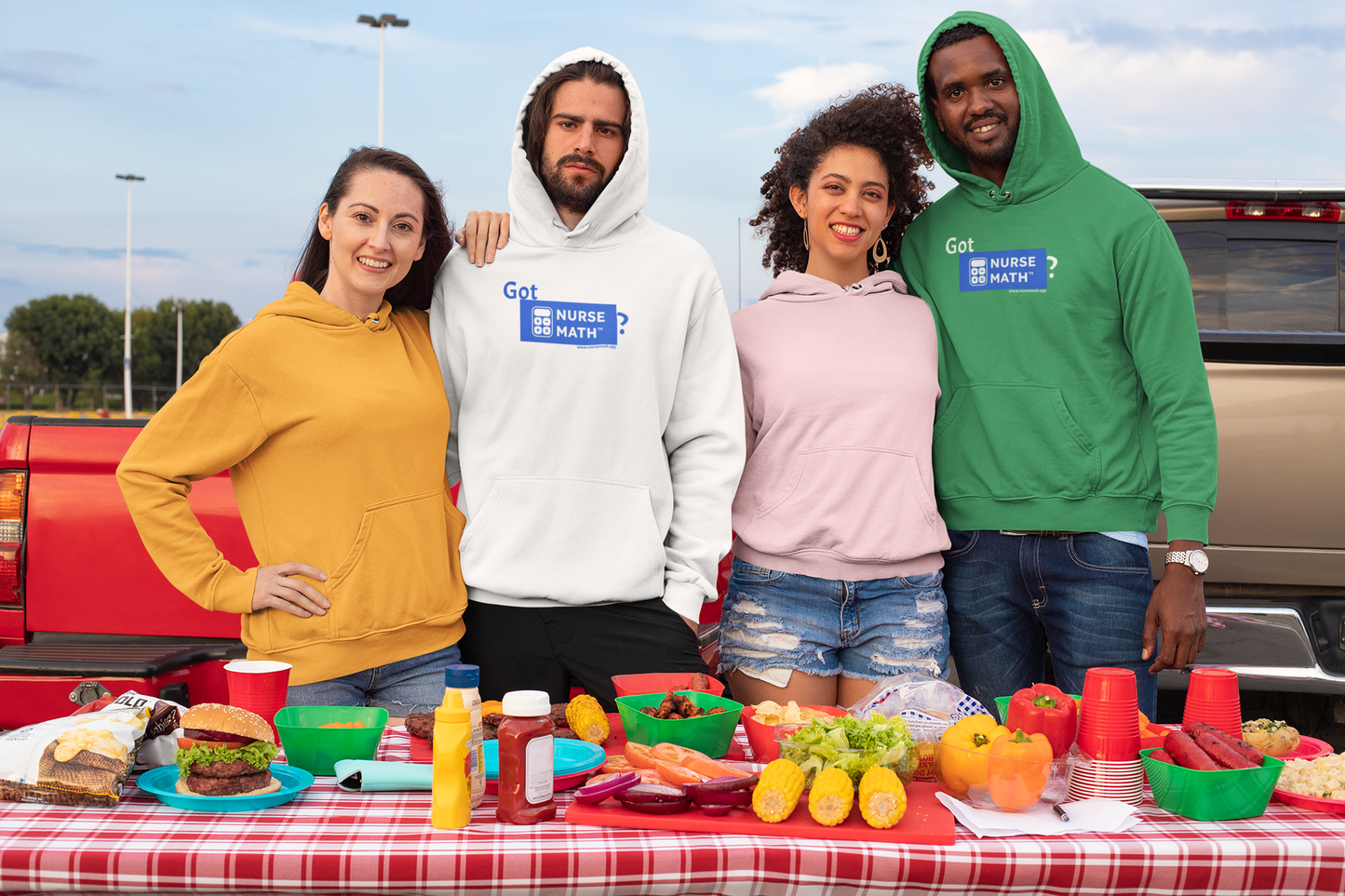 Nurse Math Men's Hooded Sweatshirt