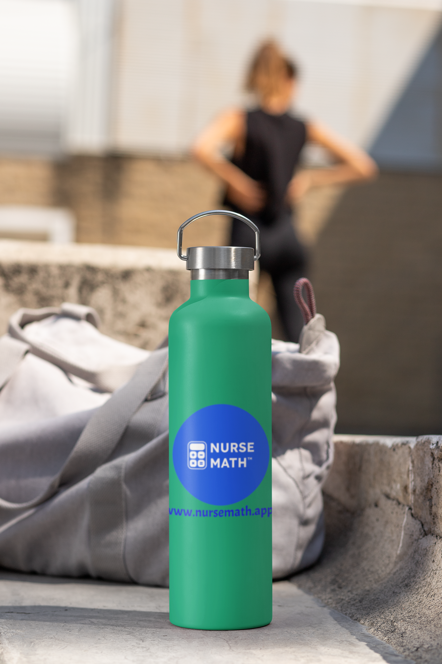 Nurse Math Copper Vacuum Insulated Bottle, 22oz