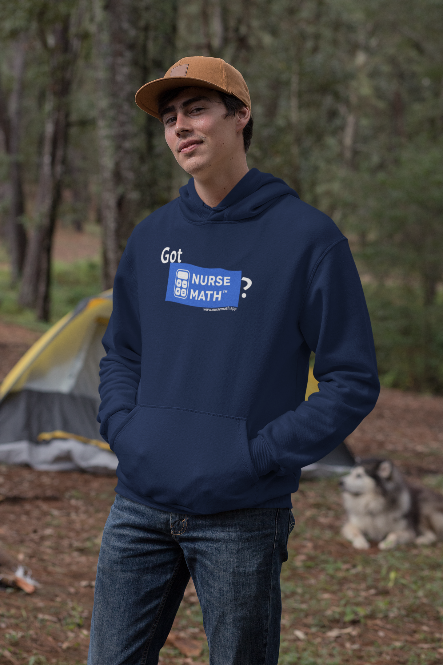 Nurse Math Men's Hooded Sweatshirt