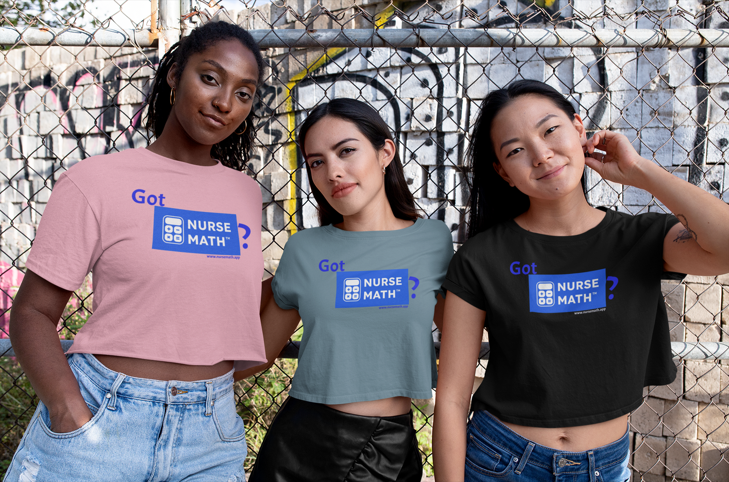 Got Nurse Math Champion Women's Heritage Cropped T-Shirt